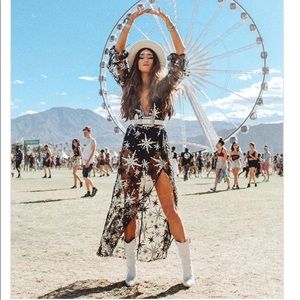 For  Love and Lemons Stardust Maxi Dress